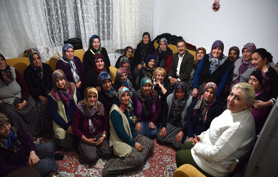 BAŞKAN ATAÇ'A KIRSAL MAHALLELERDE YOĞUN İLGİ
